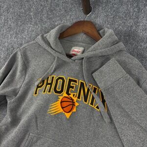 Sportiqe Premium Phoenix Suns NBA‎ Basketball Hoodie Mens Medium Pullover Gray
